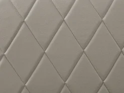 Letto contenitore Pelle sintetica ROCHEFORT 180 x 200 cm Tortora