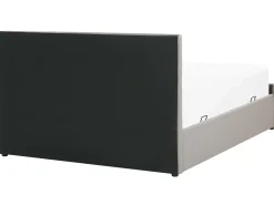 Letto contenitore Pelle sintetica ROCHEFORT 180 x 200 cm Tortora