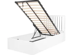 Letto contenitore ROUVILLERS 90 x 200 cm Bianco