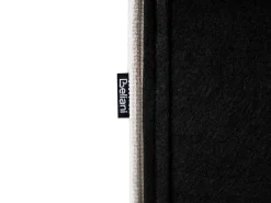Letto contenitore Tessuto LAGARDE 160 x 200 cm Bianco sporco