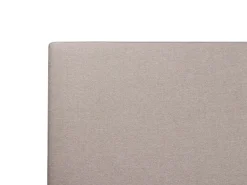 Letto contenitore Tessuto CASTELNAVET 180 x 200 cm Tortora
