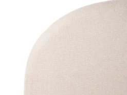 Letto contenitore Tessuto GRASSE 180 x 200 cm Beige chiaro