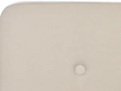 Letto contenitore Tessuto RENNES 160 x 200 cm Beige
