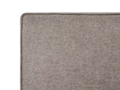 Letto contenitore Tessuto LAGARDE 180 x 200 cm Tortora