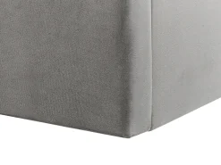 Letto contenitore Velluto VION 180 x 200 cm Grigio