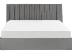 Letto contenitore Velluto VION 180 x 200 cm Grigio
