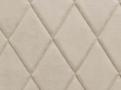 Letto contenitore Velluto ROCHEFORT 180 x 200 cm Beige