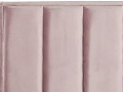 Letto contenitore Velluto SEZANNE 180 x 200 cm Rosa
