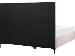 Letto contenitore Velluto SEZANNE 180 x 200 cm Rosa