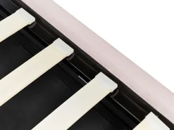 Letto contenitore Velluto METZ 90 x 200 cm Rosa pastello