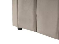 Letto da giorno Velluto LISIEUX 90 x 200 cm Tortora