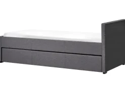 Letto estraibile Tessuto MARMANDE 90 x 200 cm Grigio scuro