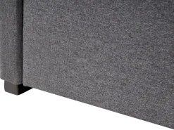 Letto estraibile Tessuto MARMANDE 90 x 200 cm Grigio scuro
