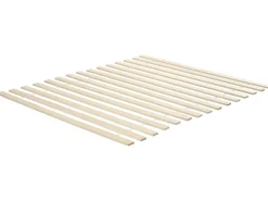 Letto Legno di pino GONFARON 180 x 200 cm Marrone chiaro