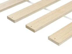 Letto Legno di pino GONFARON 180 x 200 cm Nero