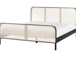 Letto Legno di pino GONFARON 180 x 200 cm Nero