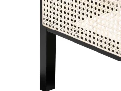 Letto Legno di pino GONFARON 180 x 200 cm Nero