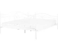 Letto Metallo ANTLIA 160 x 200 cm Bianco