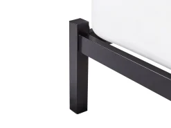 Letto Metallo CLAMART 140 x 200 cm Grigio