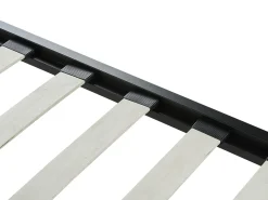 Letto Metallo CUSSET 180 x 200 cm Nero