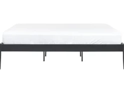 Letto Metallo VAURS 180 x 200 cm Nero