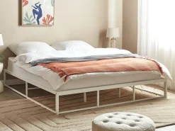Letto Metallo VIRY 180 x 200 cm Bianco