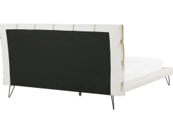 Letto Pelle sintetica BETIN 180 x 200 cm Beige chiaro