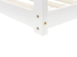 Letto per bambini Casa Legno di pino TOSSE 90 x 200 cm Bianco