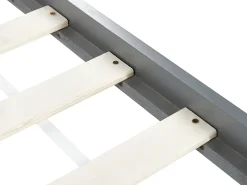 Letto per bambini Casa Legno di pino TOSSE 90 x 200 cm Grigio