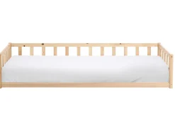 Letto per bambini Legno di pino AURIBEAU 90 x 200 cm Marrone chiaro