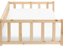 Letto per bambini Legno di pino AURIBEAU 90 x 200 cm Marrone chiaro