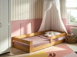 Letto per bambini Legno di pino PRIMELLES 90 x 200 cm Marrone