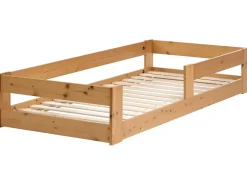 Letto per bambini Legno di pino PRIMELLES 90 x 200 cm Marrone