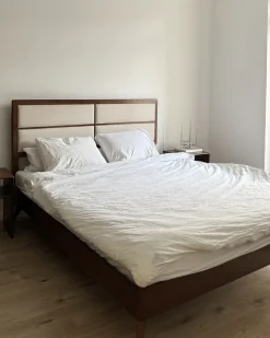 Letto POISSY 180 x 200 cm Frasino scuro