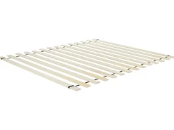 Letto Rattan AURAY 160 x 200 cm Nero