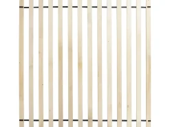 Letto Rattan BOUSSICOURT 180 x 200 cm Marrone chiaro