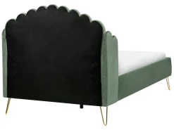 Letto Velluto AMBILLOU 120 x 200 cm Verde
