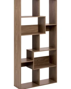 Libreria a 6 ripiani CHATEH 180 cm Marrone