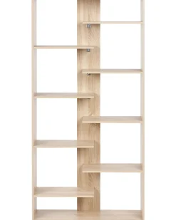 Libreria a 8 ripiani FONTAS 180 cm Marrone chiaro
