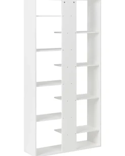 Libreria a 8 ripiani FONTAS 180 cm Bianco
