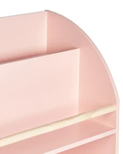 Libreria a 3 ripiani LILOET 102 cm Rosa pastello