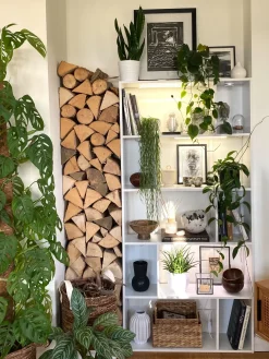 Libreria a 5 ripiani ORILLA 174 cm Bianco