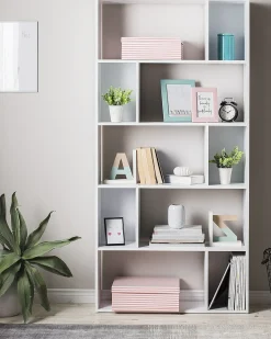Libreria a 5 ripiani ORILLA 174 cm Bianco