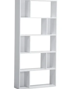 Libreria a 5 ripiani ORILLA 174 cm Bianco