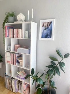Libreria a 5 ripiani ORILLA 174 cm Bianco