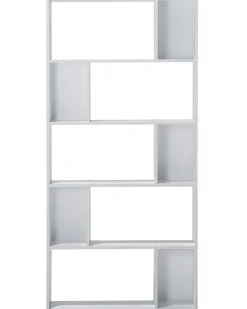 Libreria a 5 ripiani ORILLA 174 cm Bianco