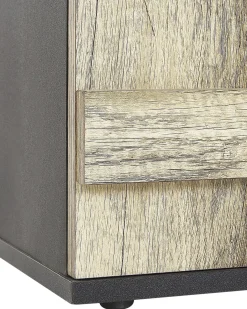 Libreria a 4 ripiani SALTER 163 cm Marrone/Nero