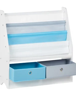 Libreria a 3 ripiani TUMBY 74 cm Bianco