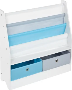 Libreria a 3 ripiani TUMBY 74 cm Bianco