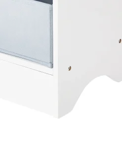 Libreria a 3 ripiani TUMBY 74 cm Bianco